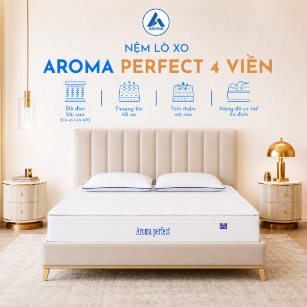 Nệm lò xo đàn hồi chuẩn khách sạn