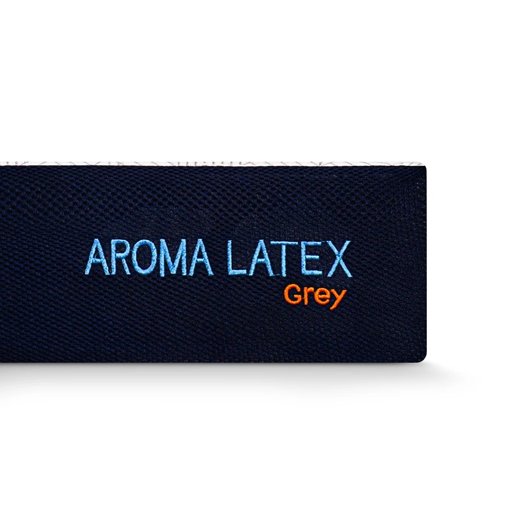 VIền nệm Aroma Grey sử dụng bọc vải 4D Spacer màu xanh hiện đại